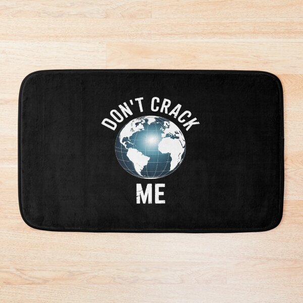 Item preview, Anti Fracking DON'T CRACK ME Earth Funny Activists designed and sold by JonBarnes22.