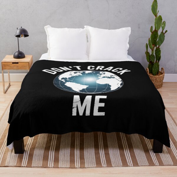 Item preview, Anti Fracking DON'T CRACK ME Earth Funny Activists designed and sold by JonBarnes22.