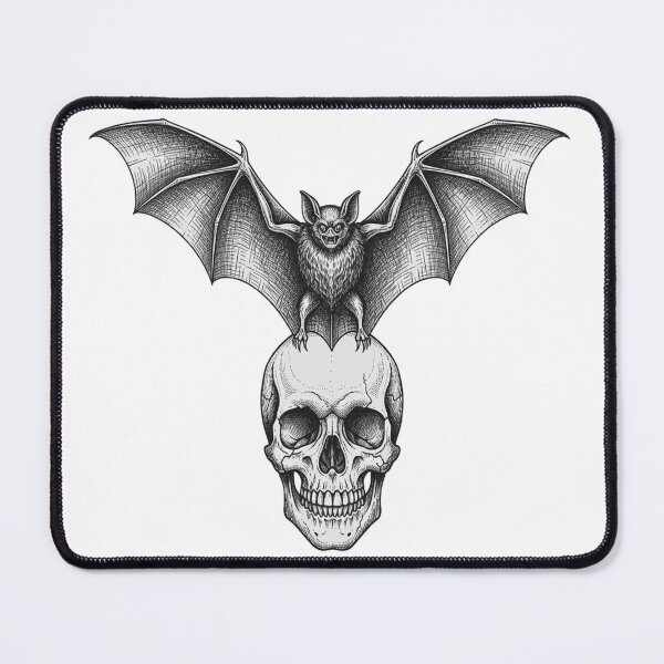 Item preview, Vintage Goth Bat Skull designed and sold by BetOova.