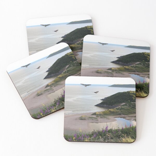 Item preview, A new day dawns at Three Cliffs Bay designed and sold by missmoneypenny.
