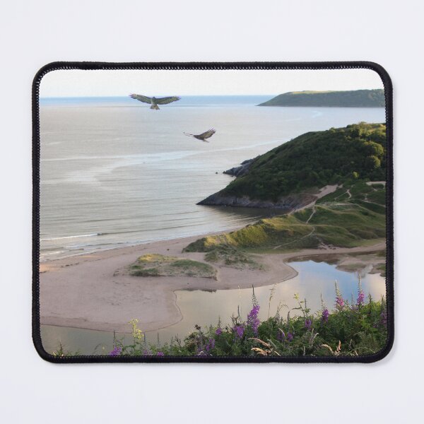 Item preview, A new day dawns at Three Cliffs Bay designed and sold by missmoneypenny.