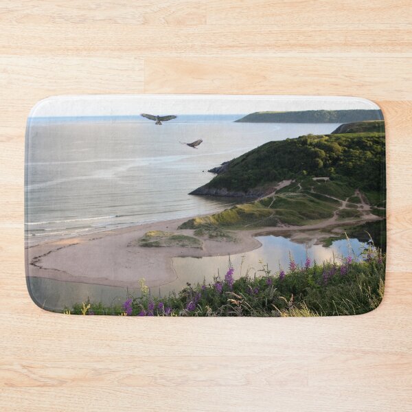 Item preview, A new day dawns at Three Cliffs Bay designed and sold by missmoneypenny.