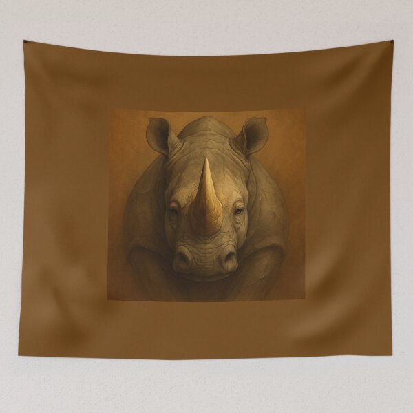 Item preview, GeoRealism Rhino — Guardian of Balance designed and sold by GeoWild Designs.