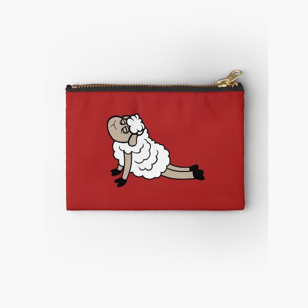 Item preview, Sheep Tired Exhausted Yoga Cobra Pose Bhujangasana Stretch designed and sold by shirt-o-mat.
