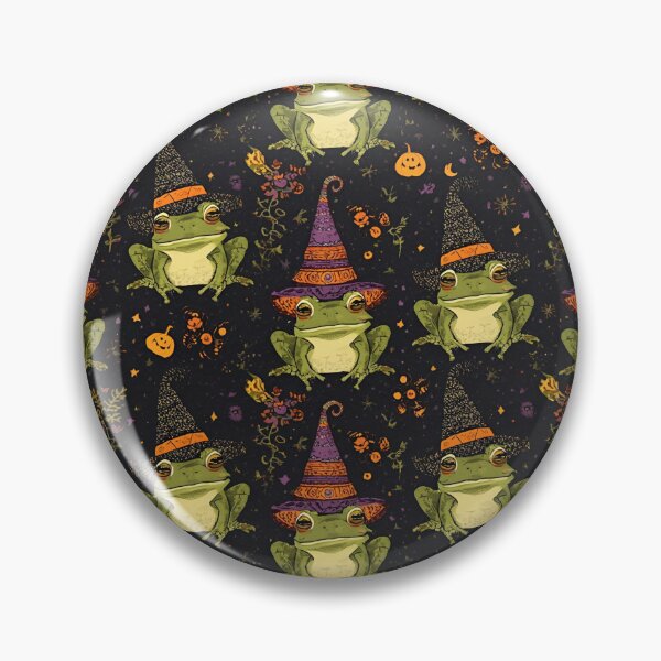 Item preview, Halloween Toad Pattern designed and sold by PatronesKawai.