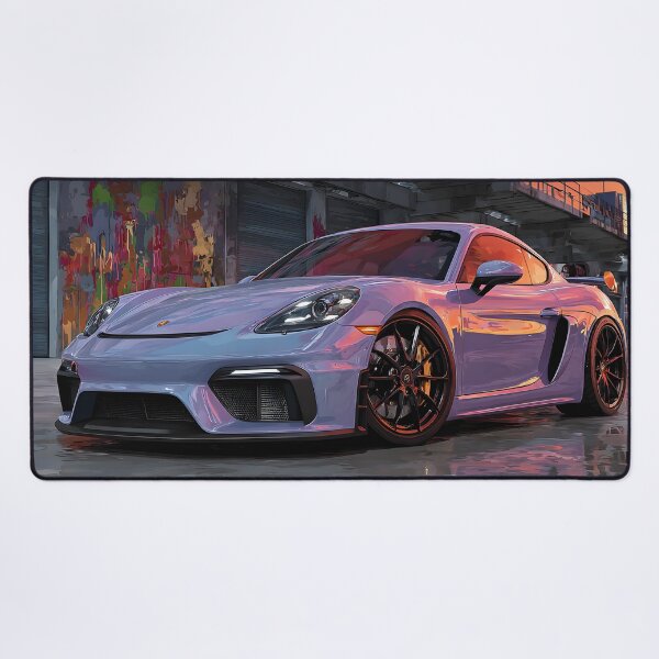 Item preview, Porsche 718 Cayman GT4 Automotive Art Pop Style designed and sold by AutoPopStudio.