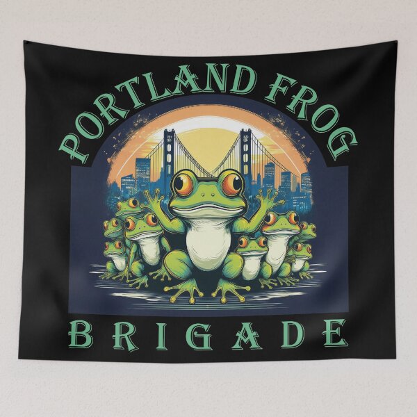 Item preview, Portland Frog Resistance designed and sold by LolekCraft.