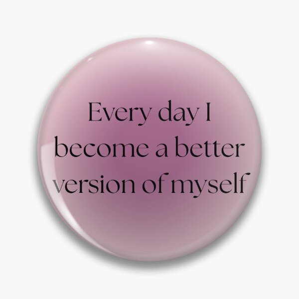 Item preview, I become a better version of myself designed and sold by Elevare.