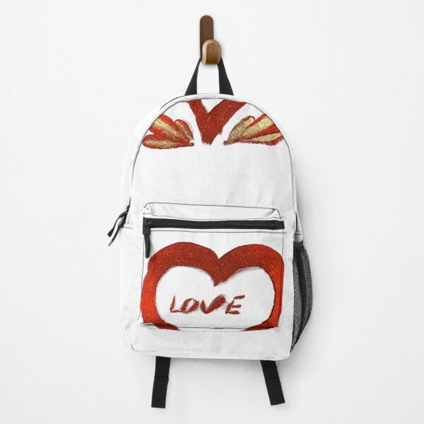 Item preview, Love – Red & Gold Glitter Heart Design designed and sold by creativesurface.