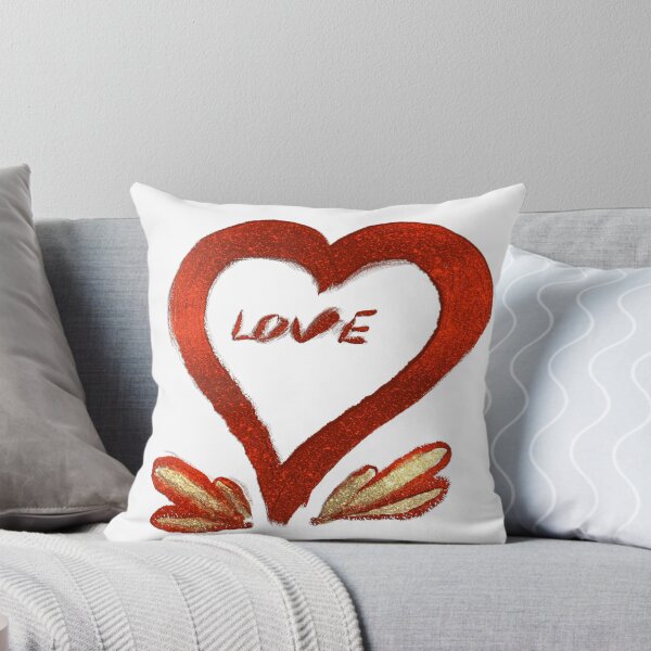 Item preview, Love – Red & Gold Glitter Heart Design designed and sold by creativesurface.