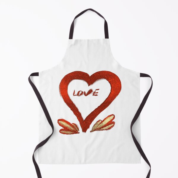 Item preview, Love – Red & Gold Glitter Heart Design designed and sold by creativesurface.
