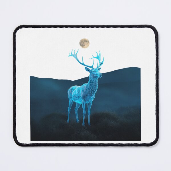 Item preview, Scotland Red Deer Shirt - Mystical Moonlight Highland Stag designed and sold by Loom on the Loch.