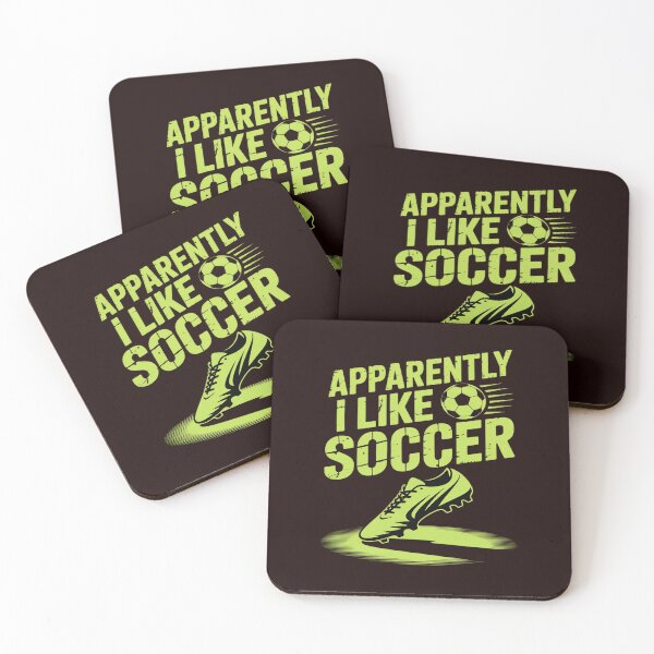 Item preview, Apparently I Like Soccer Funny Soccer Saying designed and sold by JonBarnes22.