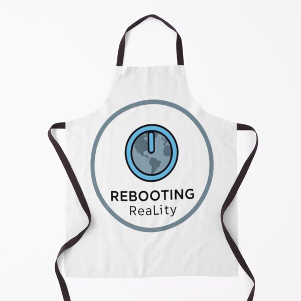 Artikelvorschau, Rebooting Reality • Lustiges minimalistisches Tech-Humor-Aufkleber- und T-Shirt-Design entworfen und verkauft von CMdigit.
