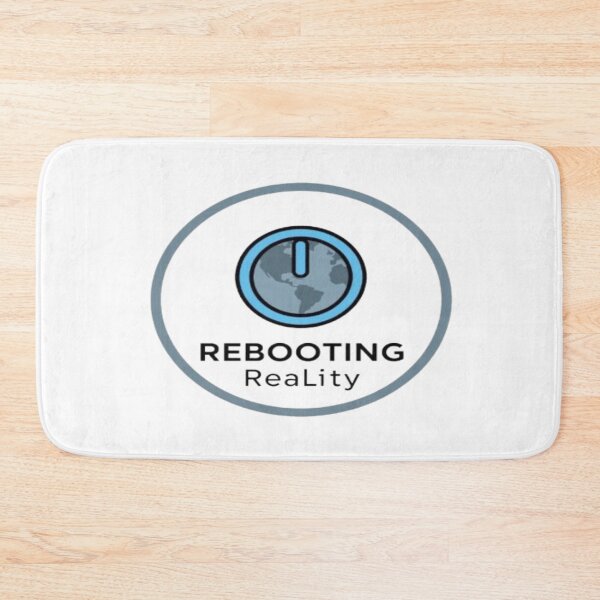 Item preview, Rebooting Reality • Funny Minimalist Tech Humor Sticker & Tee Design designed and sold by CMdigit.