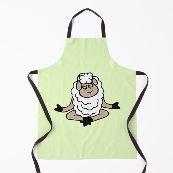 Item preview, Sheep Relaxed Peaceful Yoga Lotus Meditation Calm Zen designed and sold by shirt-o-mat.