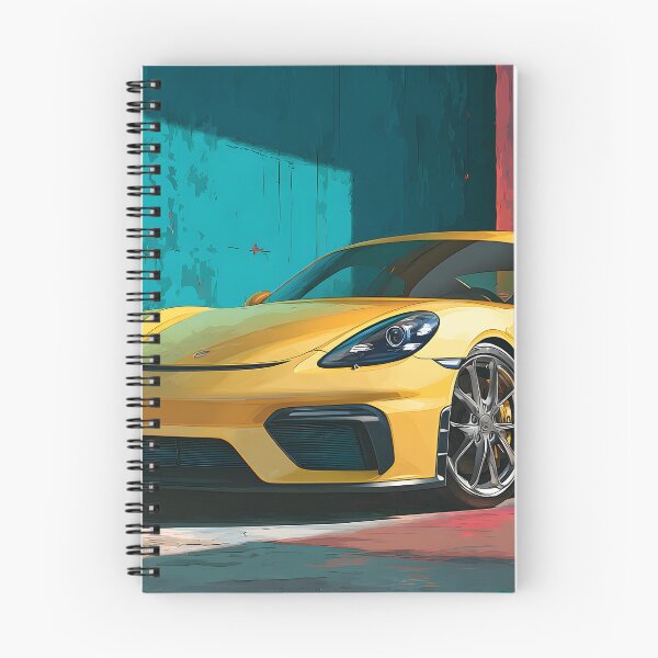 Item preview, Porsche 718 Cayman GT4 Racing Heritage Pop Art Poster designed and sold by AutoPopStudio.