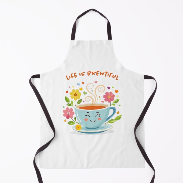 Item preview, Life Is Brewtiful Tea Lover Aesthetic Design designed and sold by bobalogy.