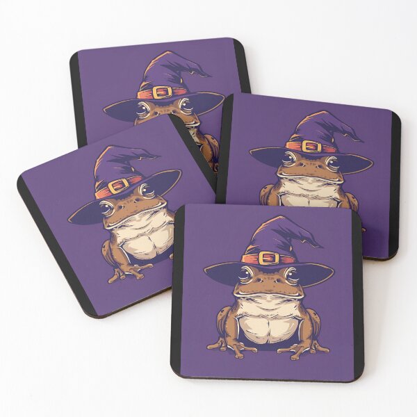 Item preview, Halloween Witch Frog designed and sold by PatronesKawai.