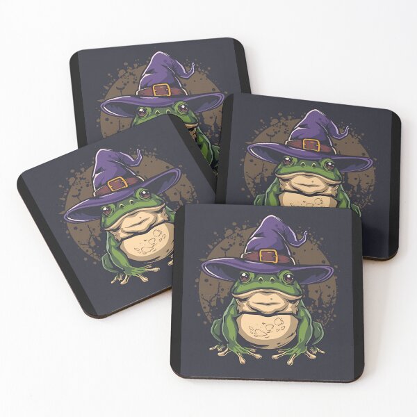 Item preview, Halloween Witch Frog designed and sold by PatronesKawai.