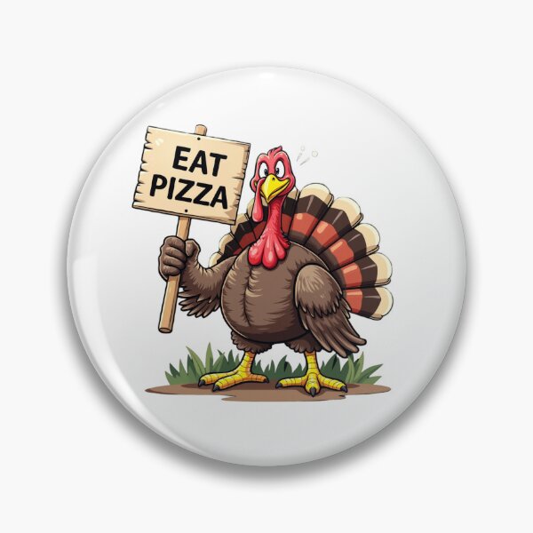 Item preview, eat pizza turkey  designed and sold by jkrphoto.