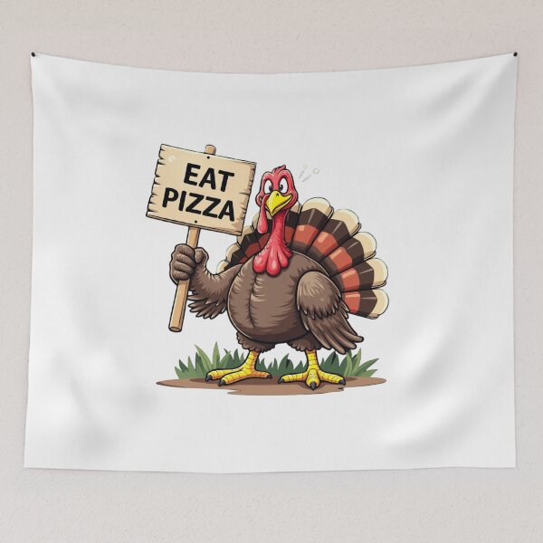 Item preview, eat pizza turkey  designed and sold by jkrphoto.