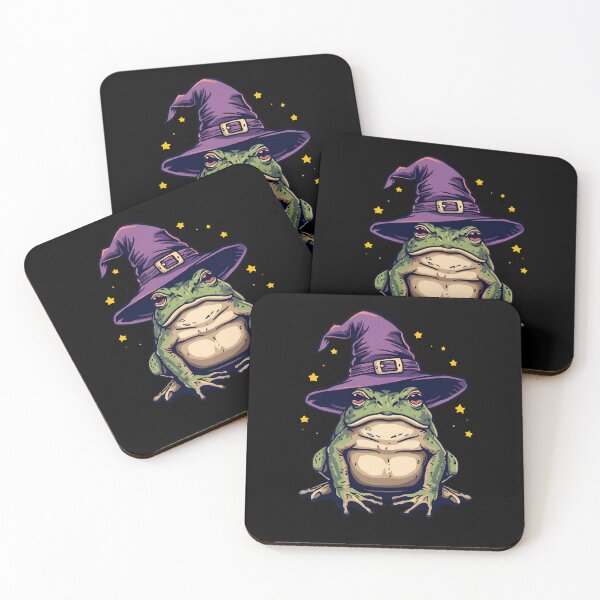 Item preview, Halloween Witch Frog designed and sold by PatronesKawai.
