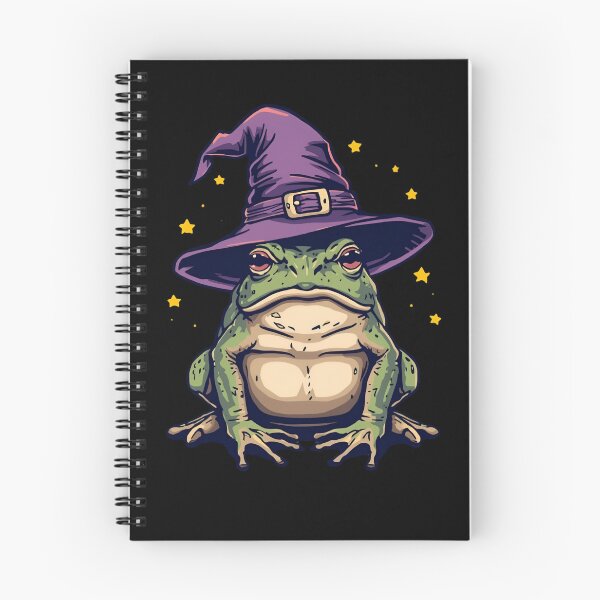 Item preview, Halloween Witch Frog designed and sold by PatronesKawai.
