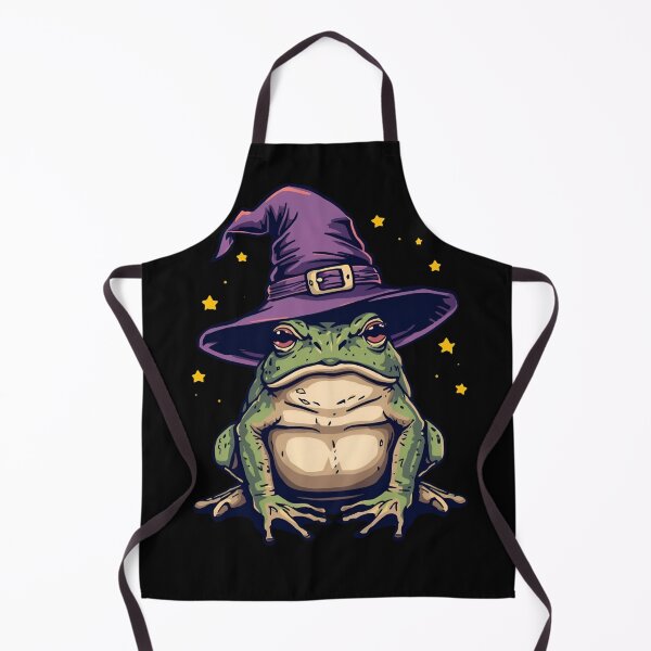 Item preview, Halloween Witch Frog designed and sold by PatronesKawai.