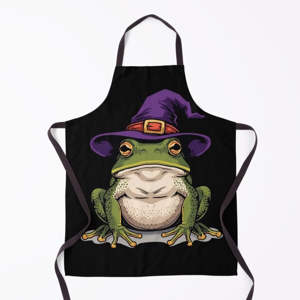 Item preview, Halloween Witch Frog designed and sold by PatronesKawai.