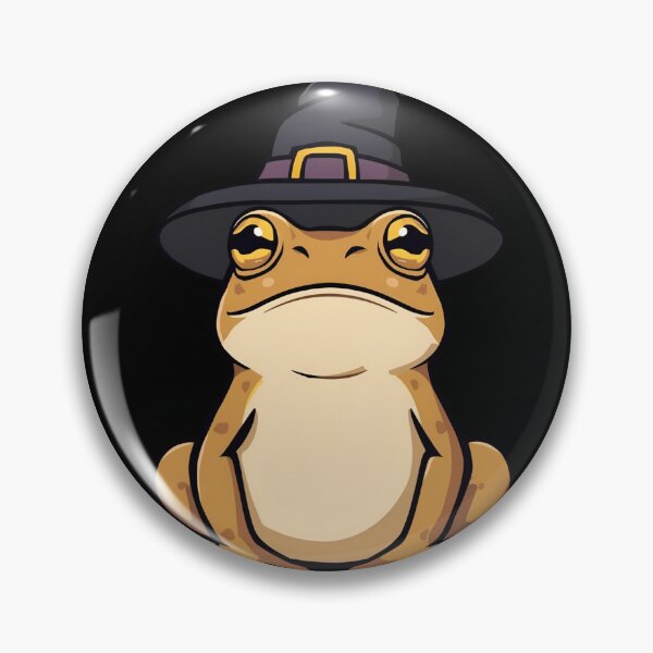 Item preview, Halloween Witch Frog designed and sold by PatronesKawai.