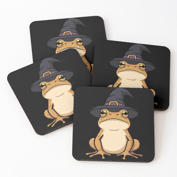 Item preview, Halloween Witch Frog designed and sold by PatronesKawai.