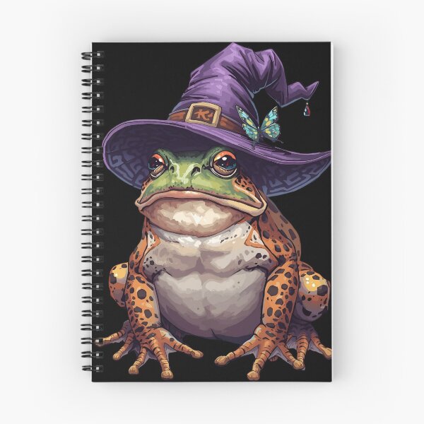 Item preview, Halloween Witch Frog designed and sold by PatronesKawai.
