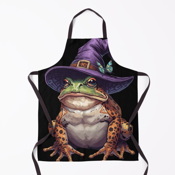 Item preview, Halloween Witch Frog designed and sold by PatronesKawai.