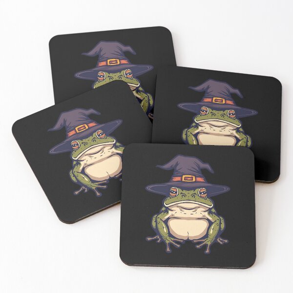 Item preview, Halloween Witch Frog designed and sold by PatronesKawai.