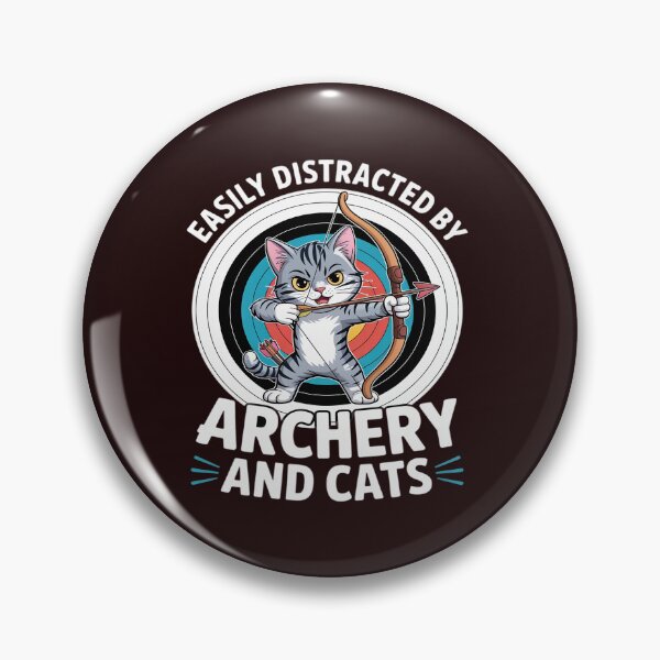 Item preview, Archery - Easily Distracted By Archery And Cats designed and sold by JonBarnes22.