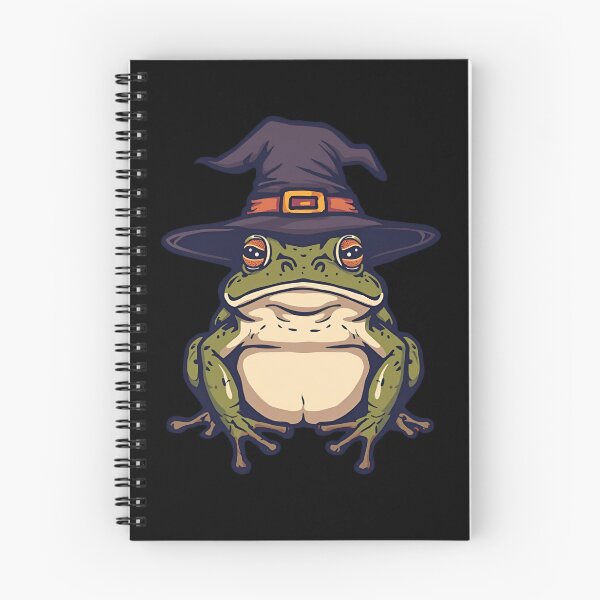 Item preview, Halloween Witch Frog designed and sold by PatronesKawai.
