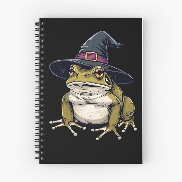 Item preview, Halloween Witch Frog designed and sold by PatronesKawai.