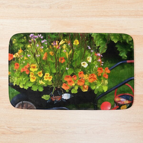Item preview, Decorative use for an old wheelbarrow designed and sold by missmoneypenny.