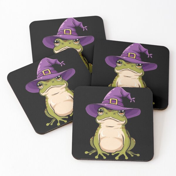Item preview, Halloween Witch Frog designed and sold by PatronesKawai.