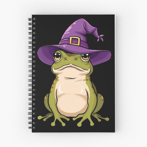 Item preview, Halloween Witch Frog designed and sold by PatronesKawai.