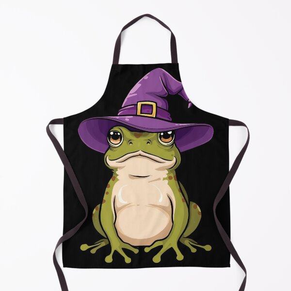 Item preview, Halloween Witch Frog designed and sold by PatronesKawai.