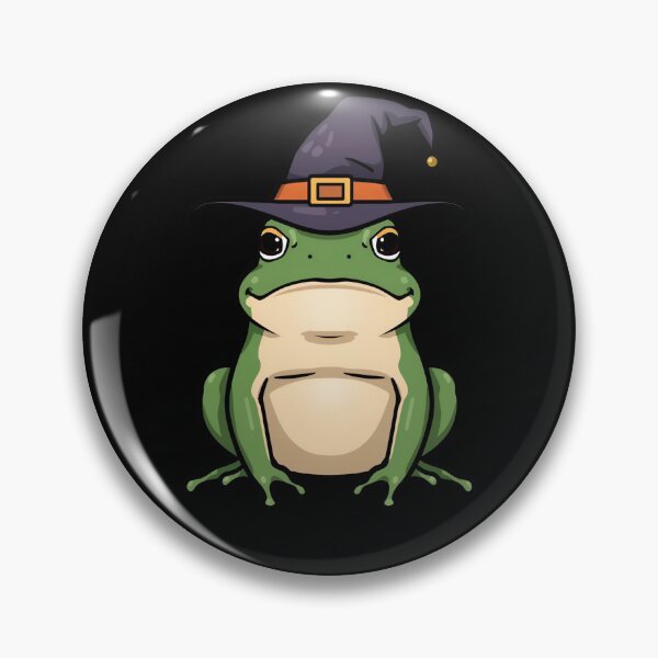 Item preview, Halloween Witch Frog designed and sold by PatronesKawai.