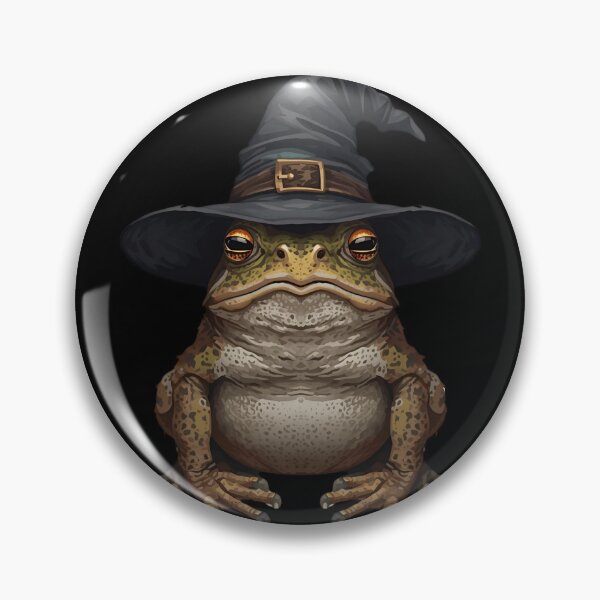 Item preview, Halloween Witch Frog designed and sold by PatronesKawai.