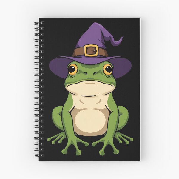 Item preview, Halloween Witch Frog designed and sold by PatronesKawai.
