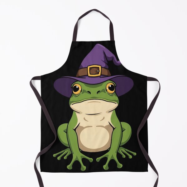 Item preview, Halloween Witch Frog designed and sold by PatronesKawai.