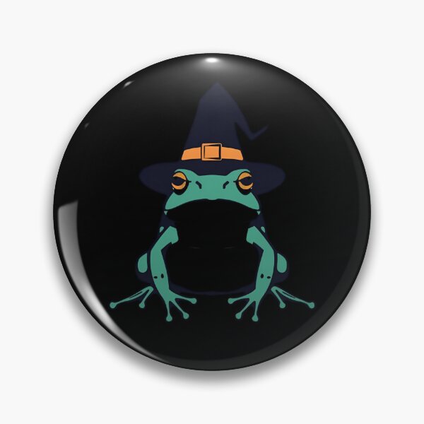 Item preview, Halloween Witch Frog designed and sold by PatronesKawai.