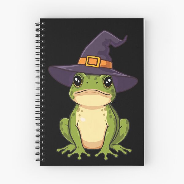 Item preview, Halloween Witch Frog designed and sold by PatronesKawai.
