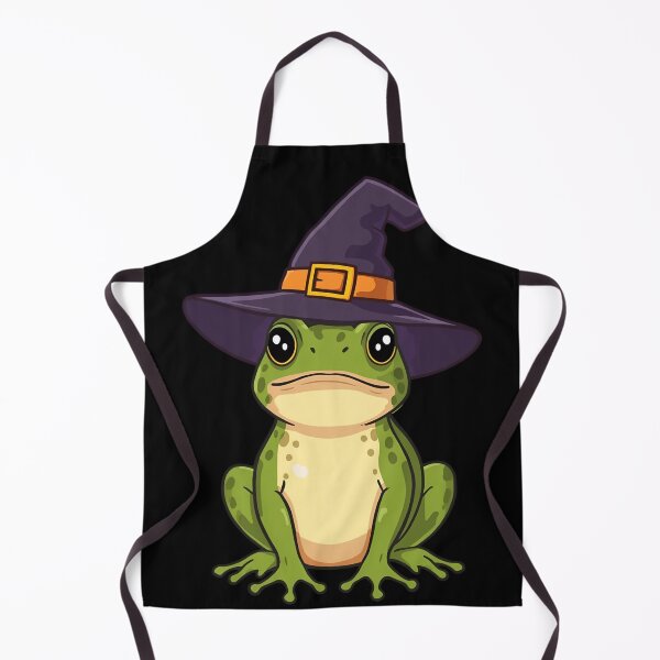 Item preview, Halloween Witch Frog designed and sold by PatronesKawai.