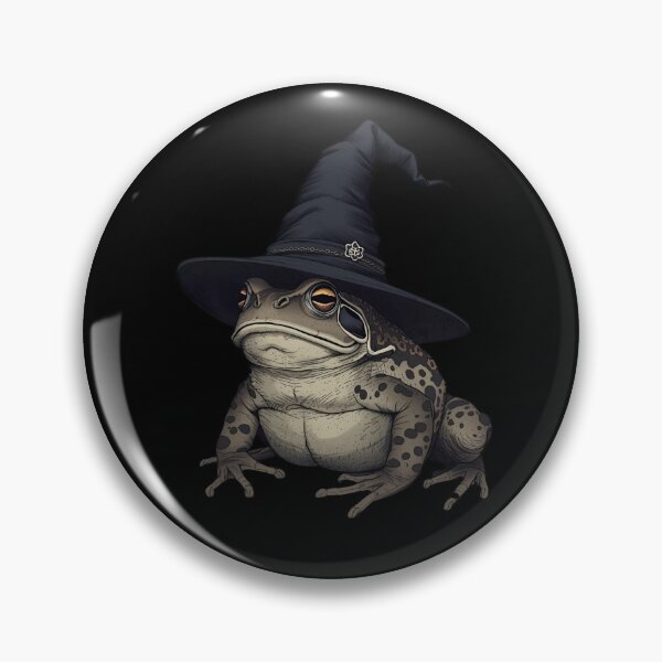Item preview, Halloween Witch Frog designed and sold by PatronesKawai.